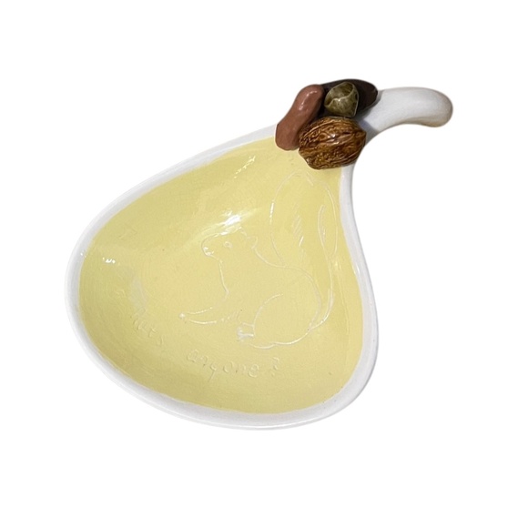 Vintage Handmade 1961 Ceramic Dish Squirrel - Picture 2 of 9